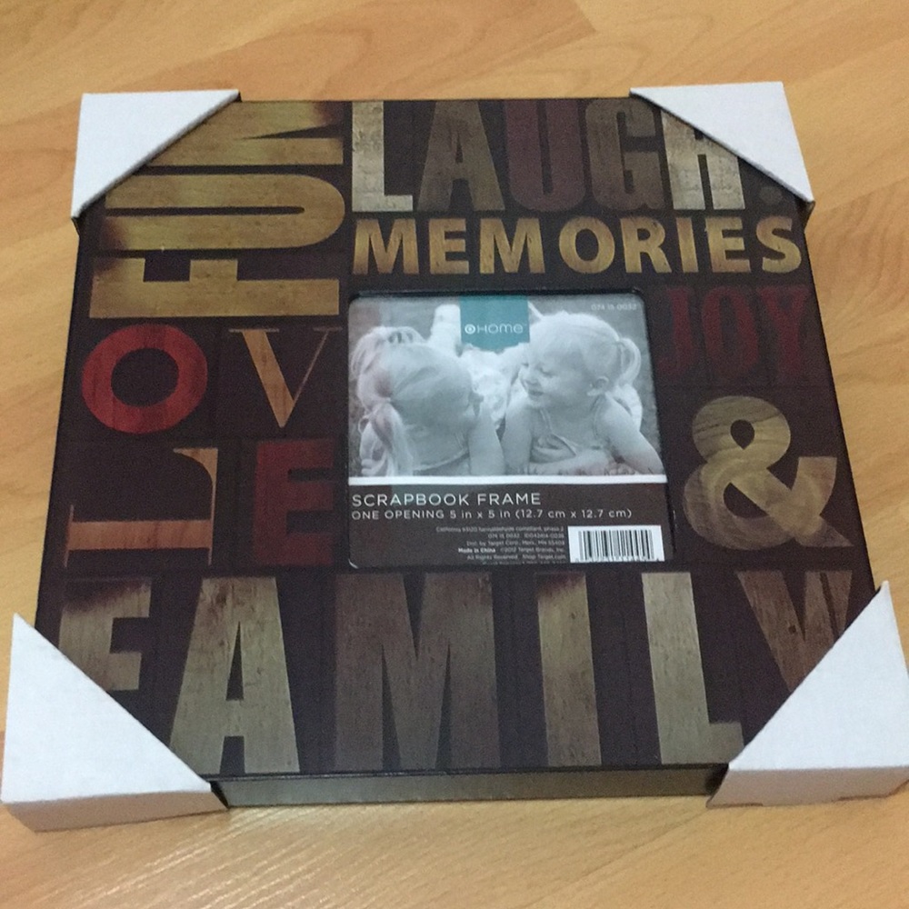 Target Home Scrapbook Frame 5x5 Opening